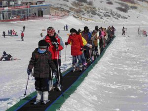 Skiing Conveyor Belts
