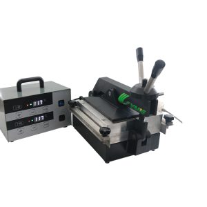 Transmission belt splice press