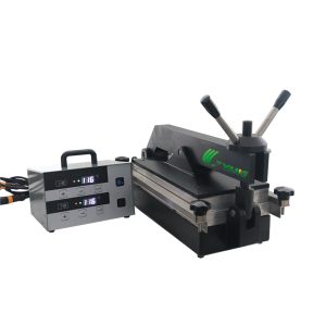 Transmission belt splice press