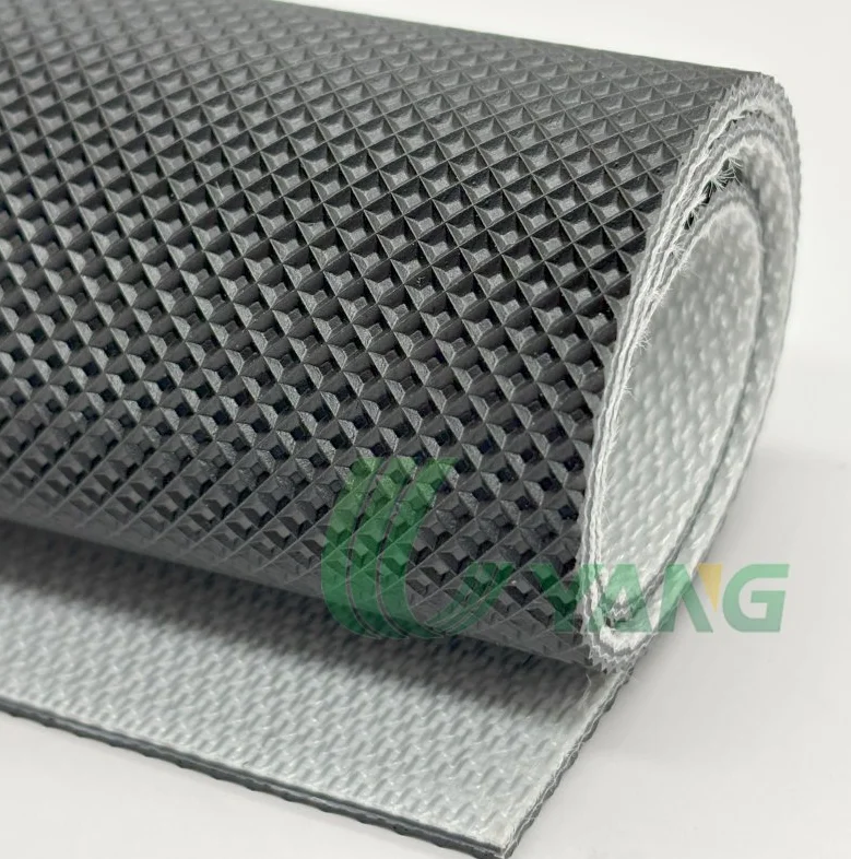 PVC Conveyor belt-Diamond Top-For Treadmill belt
