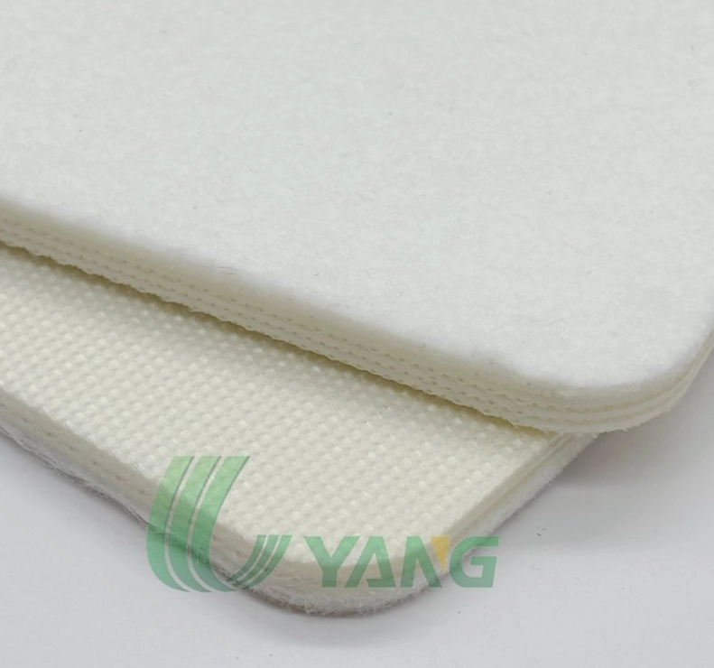 3-Ply White Felt Bakery Conveyor Belt from UYANG BELTING