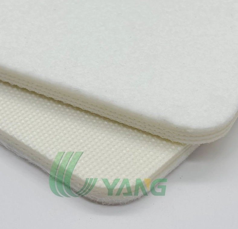 3-Ply White Felt Bakery Conveyor Belt