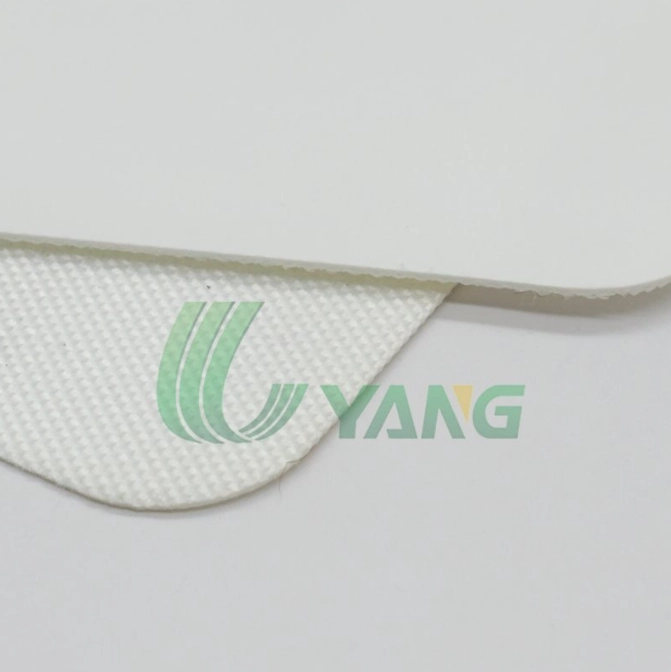0.8mm White PU Smooth Conveyor Belt