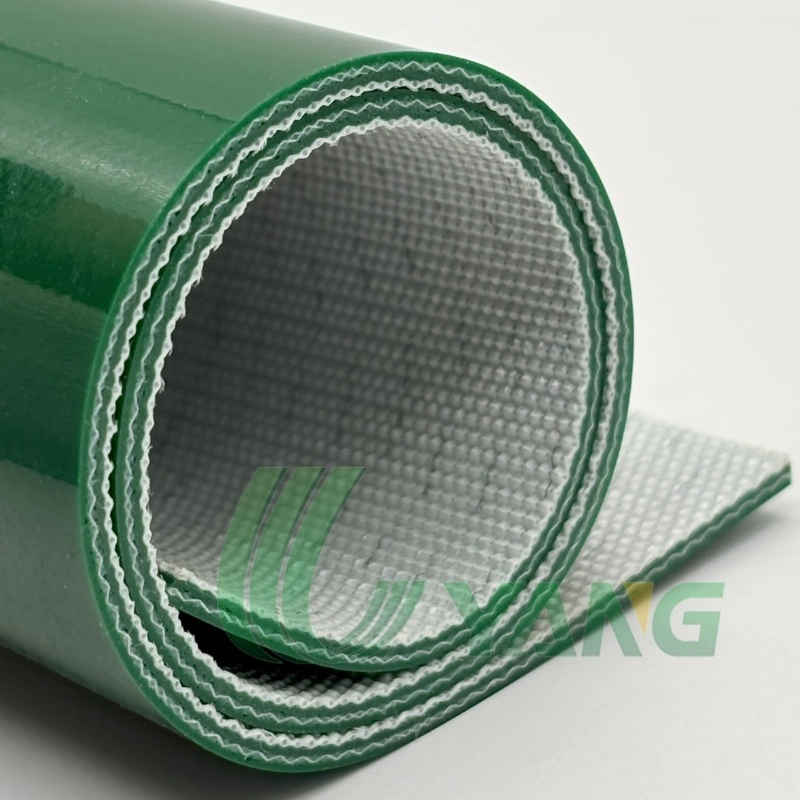 Green Smooth PVC Conveyor belt