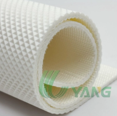 White Diamond PVC Conveyor Belt
