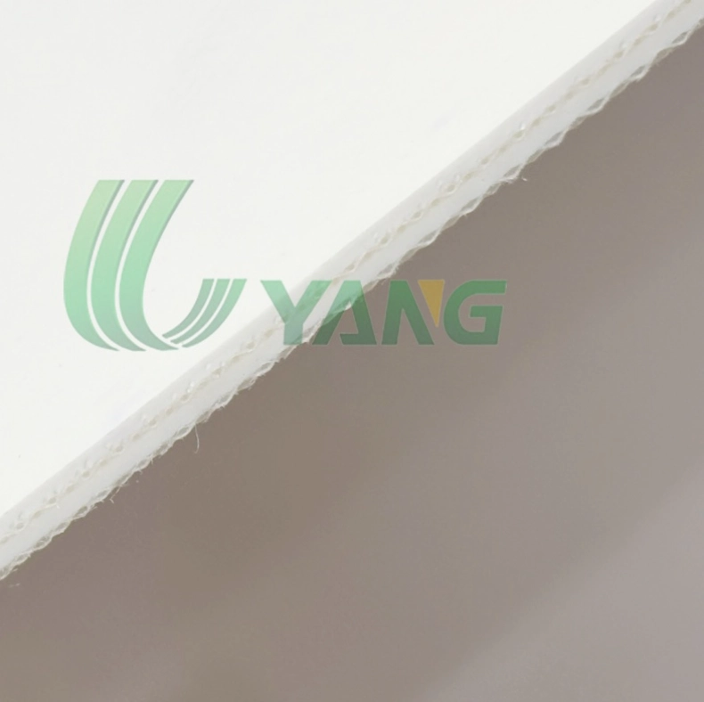 White PVC Conveyor Belt