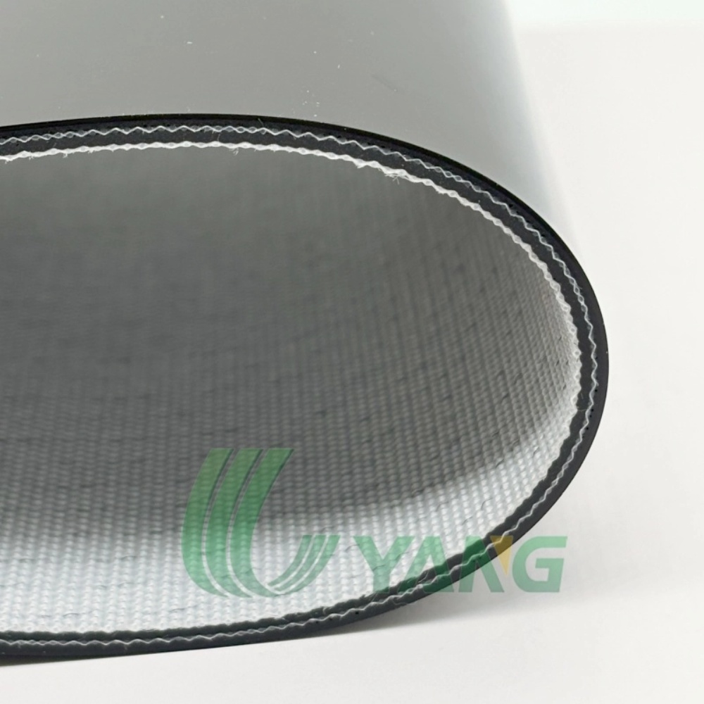 Black Smooth PVC Conveyor Belt