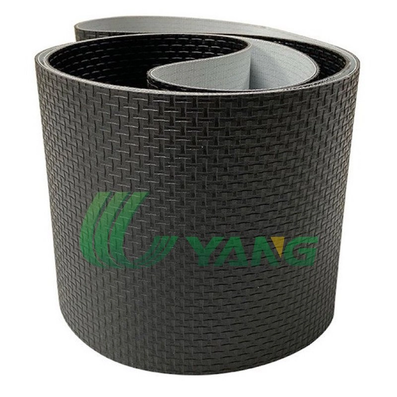 UYANG Black Lattice Pattern PVC Conveyor Belt - 副本