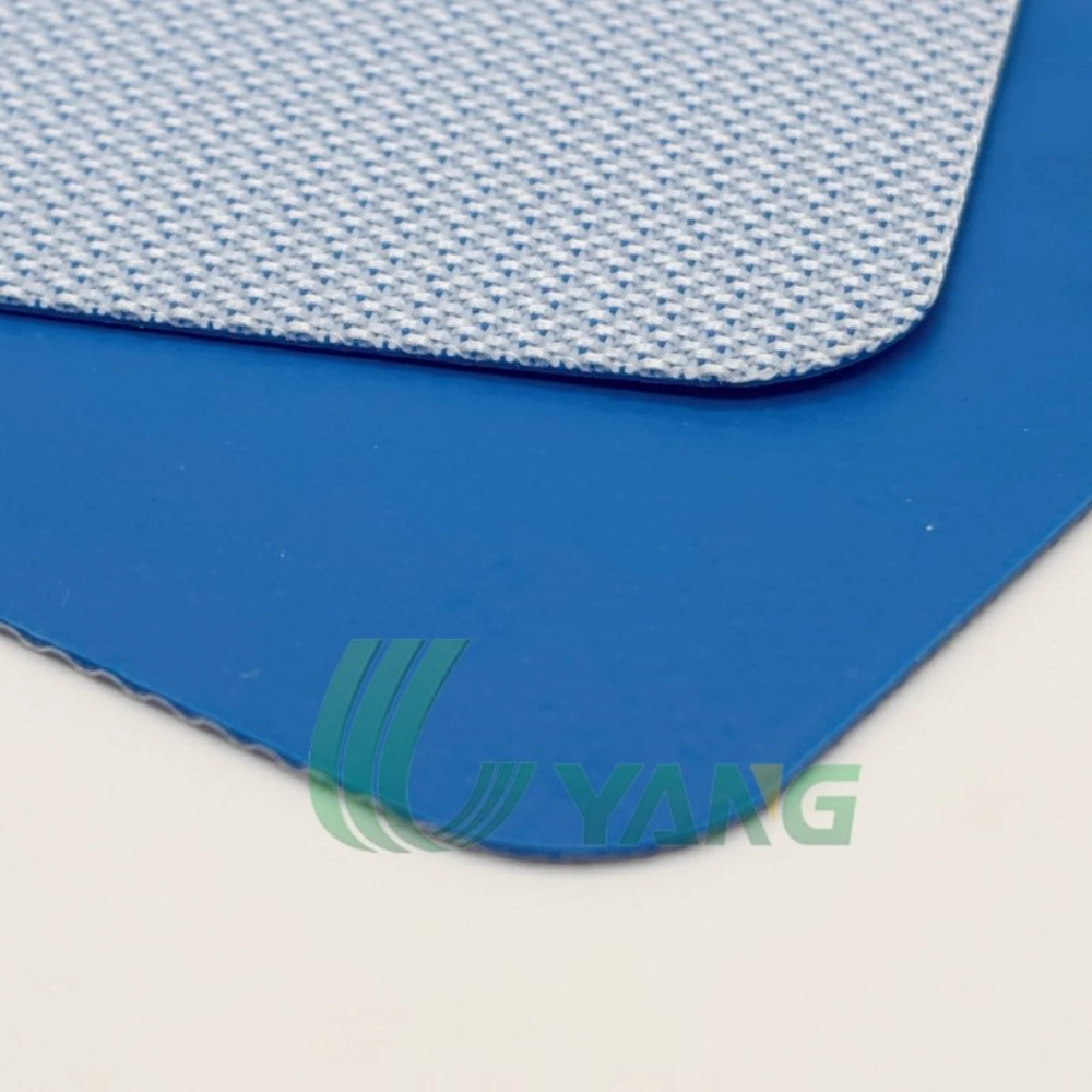 UYANG Food Grade 0.8mm Blue PU Conveyor Belt