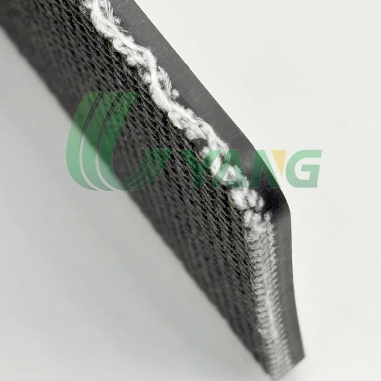 PVK 150 Black Smooth Top Solid Woven Conveyor Belt