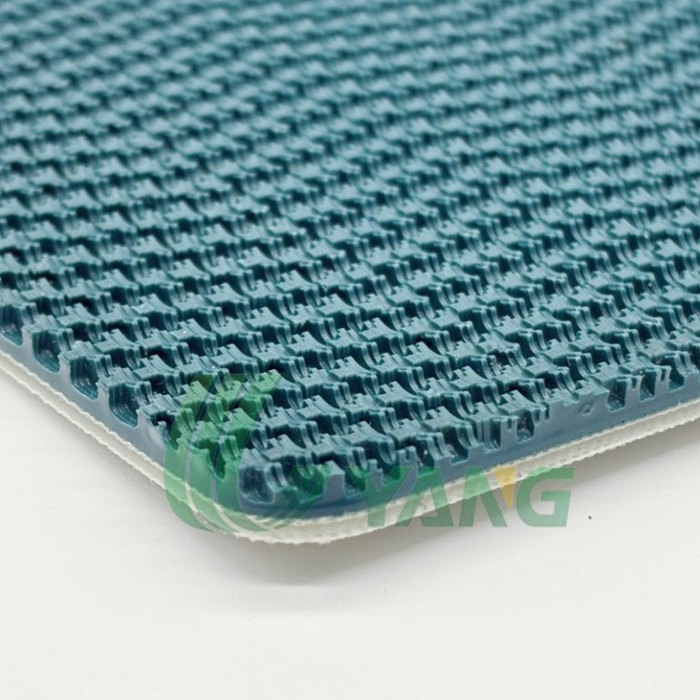 wavy rough top pvc belt