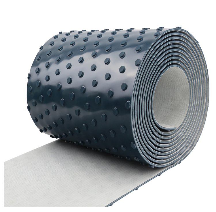 9-圆钉纹-pvc conveyor belt-blackish green dot pattern