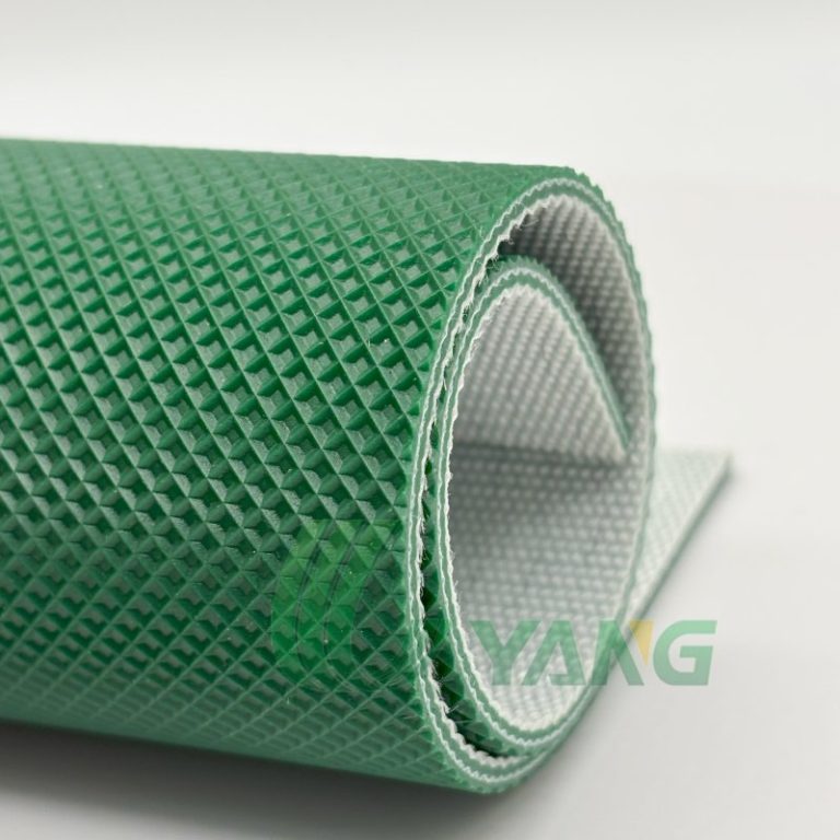 Diamond pvc belt