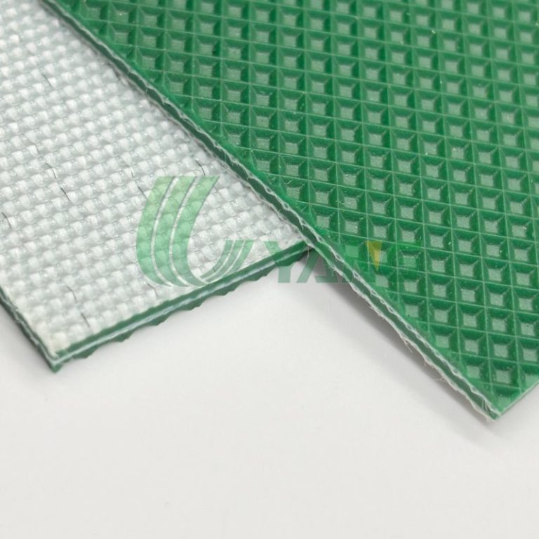 Diamond pvc conveyor belt