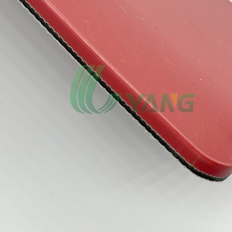 red rubber belt