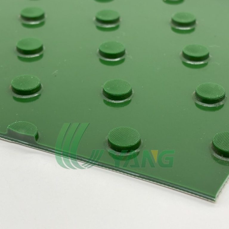 round stud pvc conveyor belt