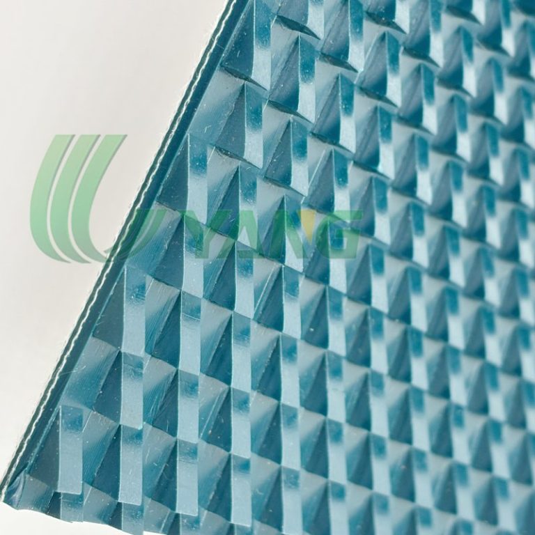 saw tooth pvc conveyor belt
