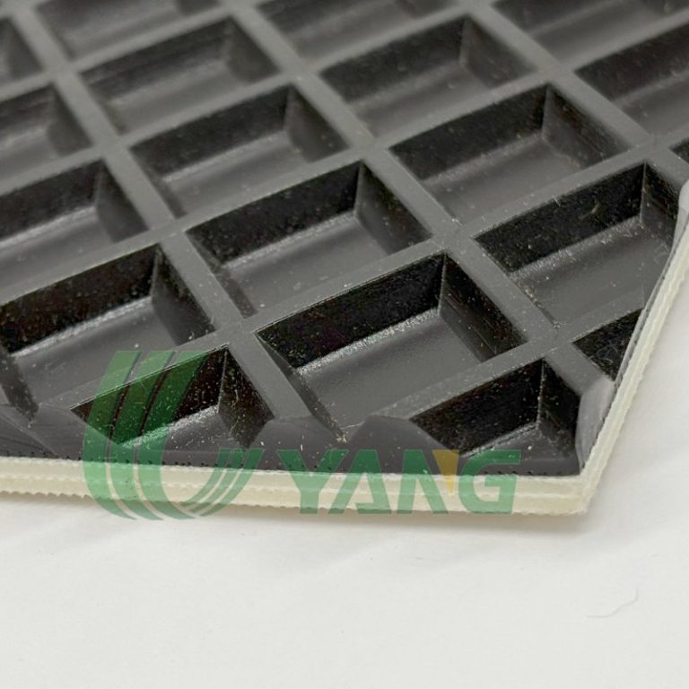 wood square pvc belt