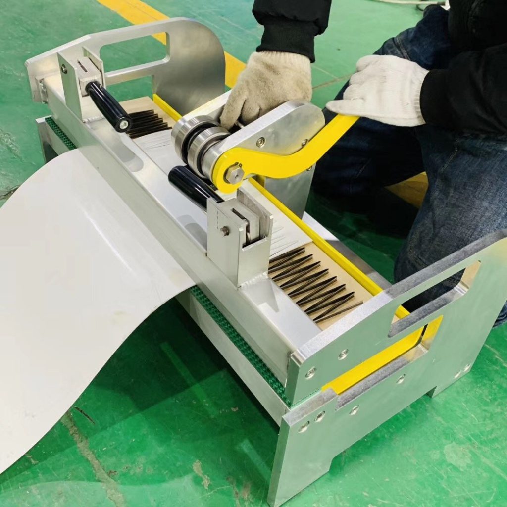 UYANG Manual Finger Puncher For PVC & PU Conveyor Belt Finger Jointing ...