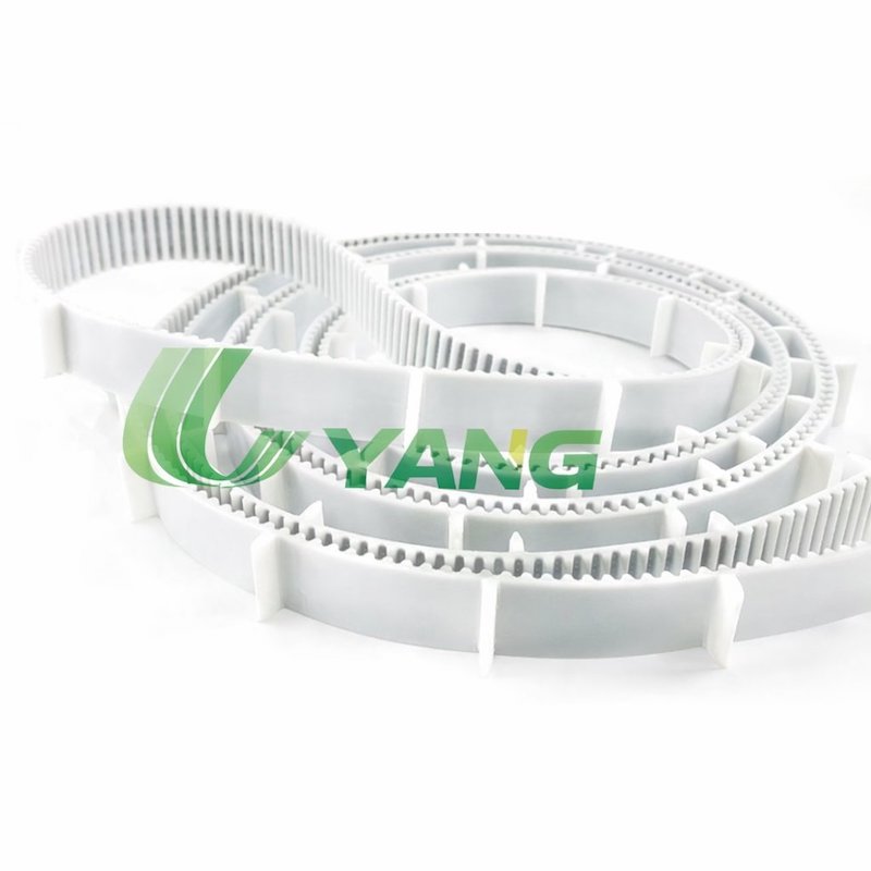 PU Timing Belt with Integrated Cleats