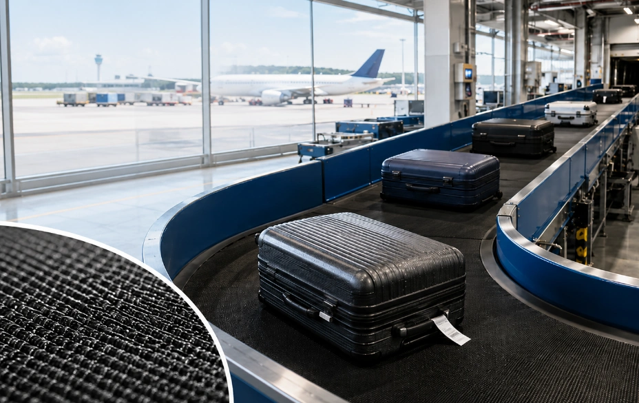 PVK Conveyor Belt for Airport Baggage Handling Selection Guide
